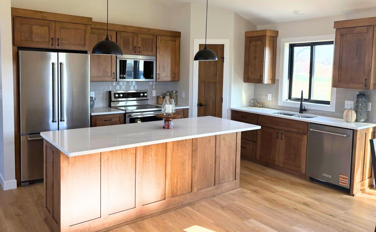 Kitchen remodel by Carpet One in Rochester, MN